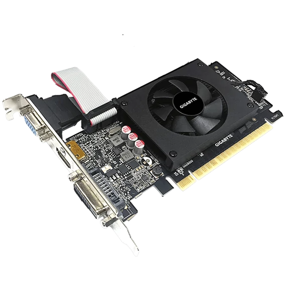 GIGABYTE Videokártya PCI-Ex16x nVIDIA GT 710 2GB DDR5