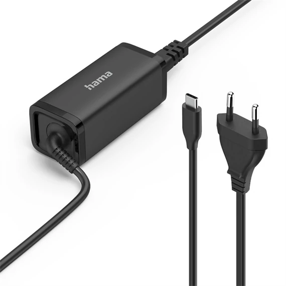 HAMA 200023, UNIVERZÁLIS NOTEBOOK TÁP USB TYPE-C 5-20V 65W