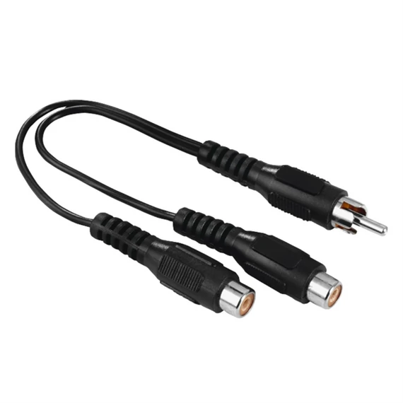 HAMA 205183, FIC RCA Y-ADAPTER 1 DUGÓ - 2 ALJ