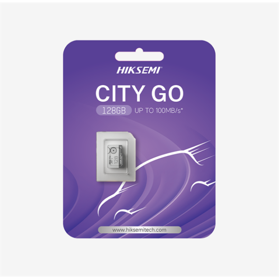 HIKSEMI Memóriakártya MicroSDXC 128GB City Go CL10 100R/85W UHS-I V30 (HIKVISION)