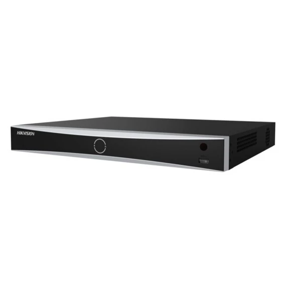 HIKVISION Video Recorder NVR 8 csatornás 2xHDD, 8xPOE (Rögzítési sávszélesség: 80Mbps)