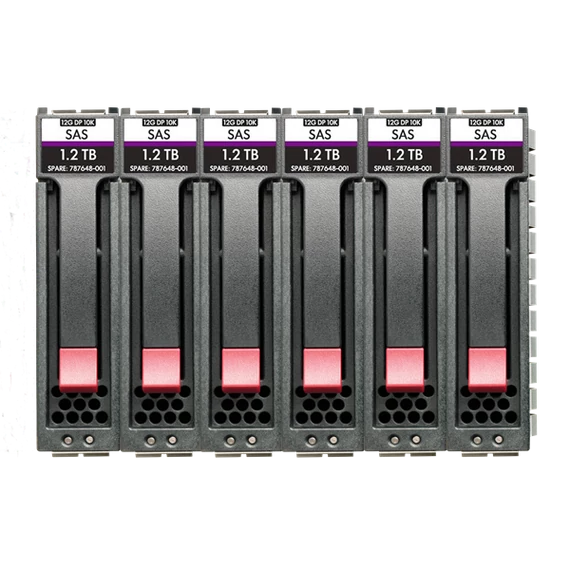 HPE MSA 14.4TB 10K SFF M 6pk TAA HDD Bundle