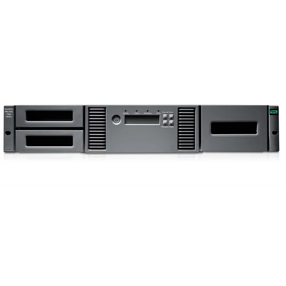HPE Storage MSL2024 Tape Library 1x MSL LTO-9 Fibre Channel 15x LTO-9 45TB Data Cartridges