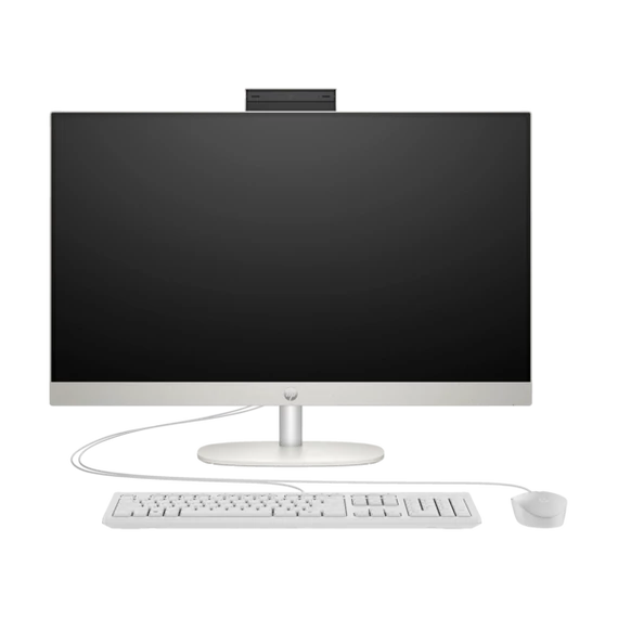 HP AIO 27-cr0009nn 27" FHD AG IPS 300cd, Core i3-N300 2.4GHz, 8GB, 512GB SSD, fehér