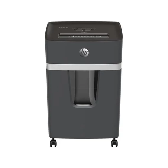 HP Iratmegsemmisítő, konfetti, 15 lap, "Pro Shredder 15CC", sötétszürke