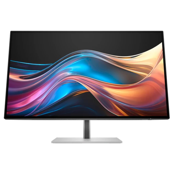 HP monitor 27” Series 7 Pro 727pk 3840x2160, 60Hz, 16:9, 2000:1, 400cd, 5ms, HDMI, DisplayPort, USB-C, fekete/ezüst