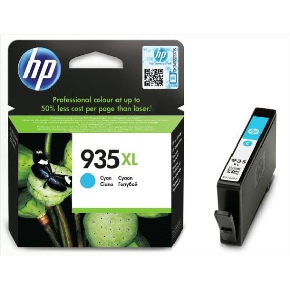 HP No 935 XL C2P24AE tintapatron, cián, 825 oldal, 9,5 ml