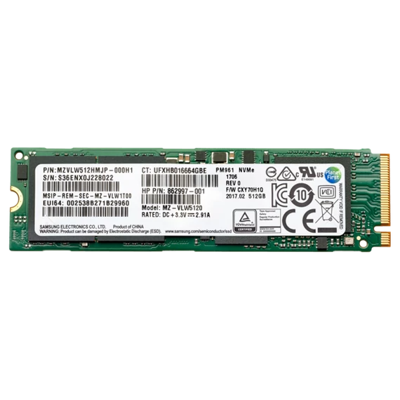 HP SSD 512GB TLC PCIe 4x4 NVMe TLC M.2
