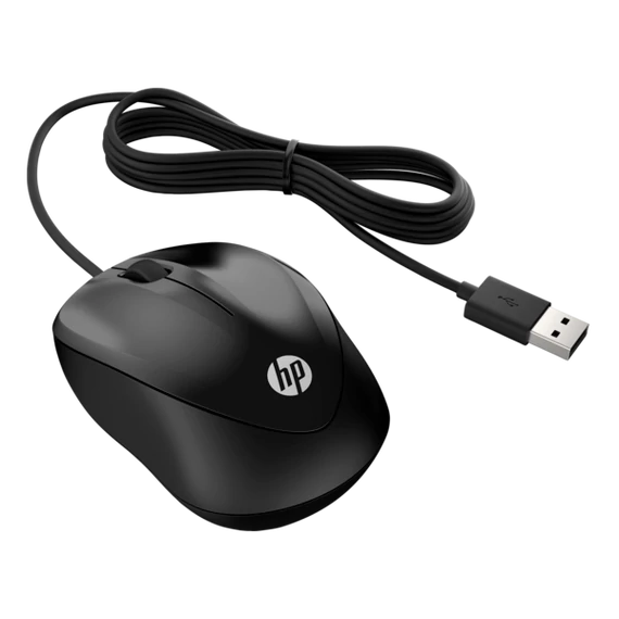 HP vezetékes egér 1000 - fekete