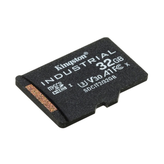 KINGSTON Memóriakártya MicroSDHC 32GB Industrial C10 A1 pSLC Adapter nélkül