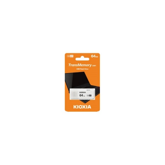KIOXIA Pendrive 64GB, Hayabusa USB 3.0, Fehér (TOSHIBA)