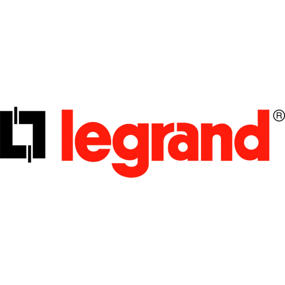 LEGRAND kalapsínes szerelőlap 4U-19` 24 modul széles fekete LCS3