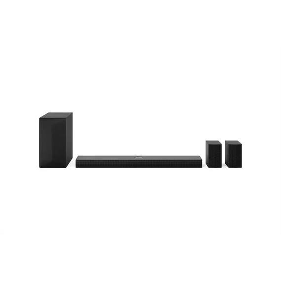 LG S70TR Home Theater 5.1.1 Soundbar vezeték nélküli mélynyomóval, Dolby Atmos hangszórókkal, 500W, Fekete
