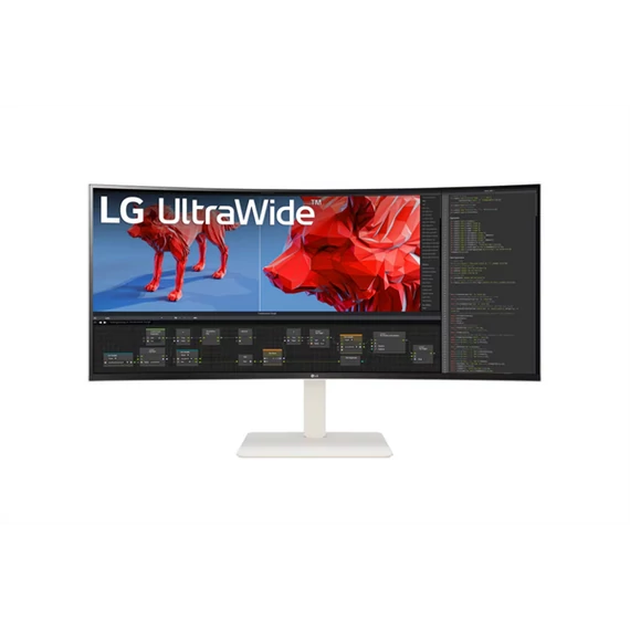 LG ívelt 144Hz monitor 38" 38WR85QC,3840x1600,21:9,450cd/m2,1ms,HDMIx2/Displayport/USBx4/USB-C/RJ45