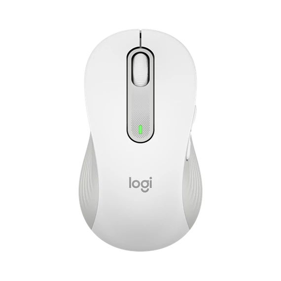 LOGITECH Egér - M650 Signature Vezeték Nélküli Optikai (Large) balkezes, Piszkosfehér