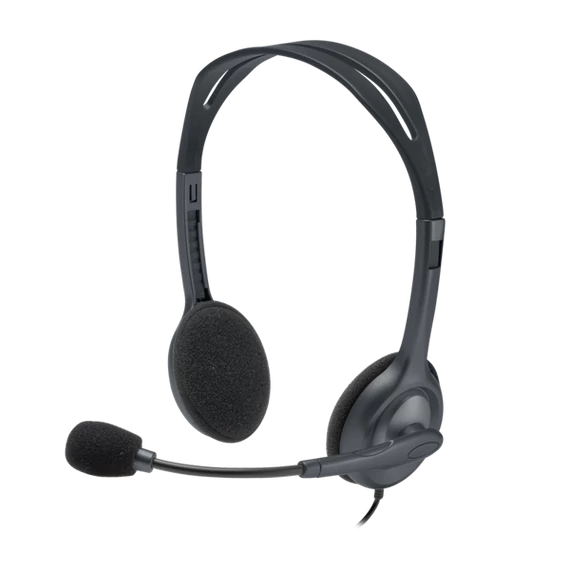LOGITECH Fejhallgató 2.0 - H111 Vezetékes Mikrofonos