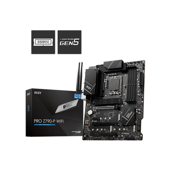 MSI Alaplap S1700 PRO Z790-P WIFI Intel Z790, ATX