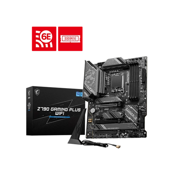 MSI Alaplap S1700 Z790 GAMING PLUS WIFI Intel Z790, ATX