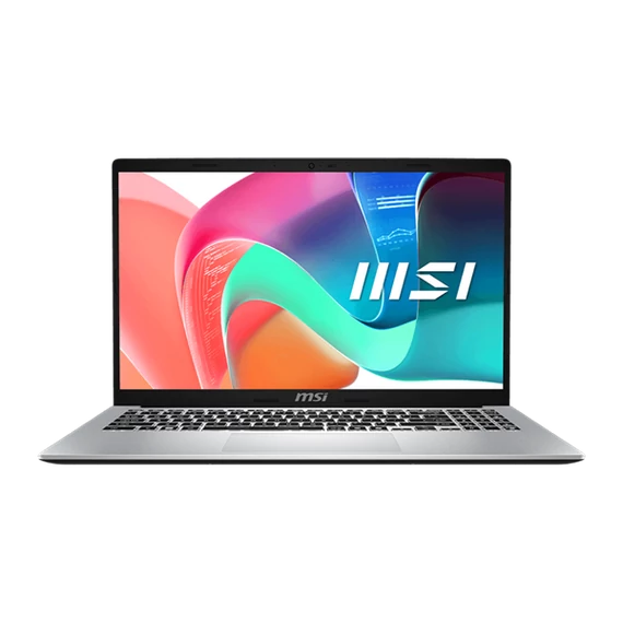 MSI Business NB Modern 15 F13MG-061, 15.6" FHD, i5-1335U, 16GB, 512GB M.2, INT, Win11H, Ezüst