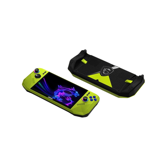 MSI Gaming Handheld Claw A8 BZ2EM-045HU, 8" FHD+, Ryzen Z2 Extreme, 24GB, 1TB, Win11H, Neon Green kézikonzol