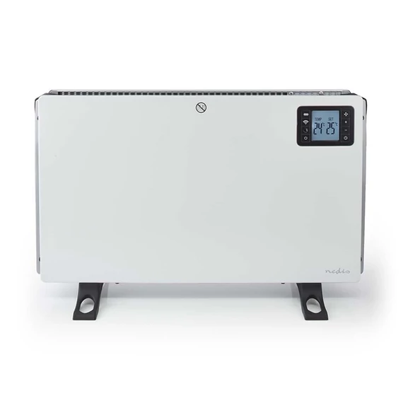 NEDIS HTCO50WTW smart konvektor, Wi-Fi, 2000W, távirányító programozható termosztát és időzítő