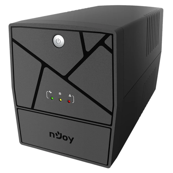 NJOY Szünetmentes 2000VA - Keen 2000 USB (4 Schuko, line-interaktív, fekete)
