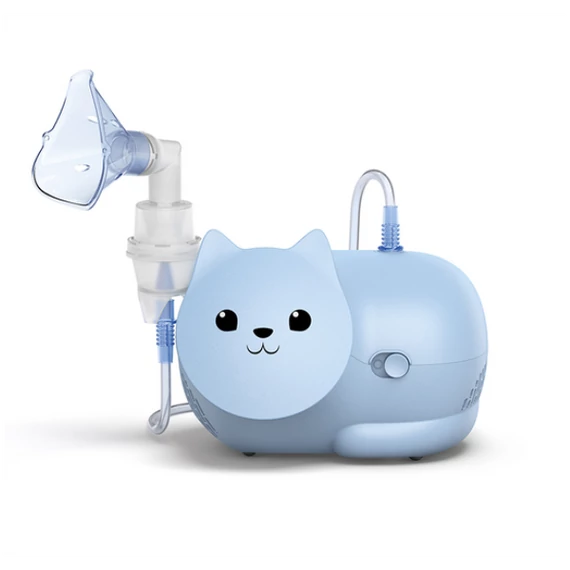 OMRON Nami Cat Kompresszoros inhalátor, csecsemő/gyermek, alsó légúti megbetegedésekhez