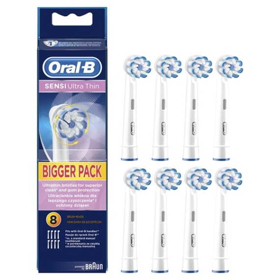 ORAL-B Sensi Ultrathin pótfejek, 8 db (EB60-8)