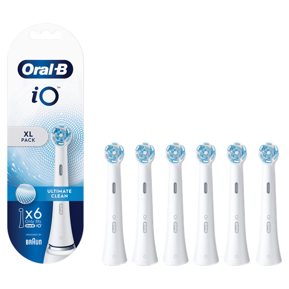 ORAL-B iO fogkefefej Ultimate Clean XL Pack 6 db