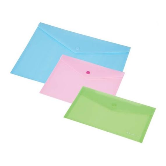PANTA PLAST, Irattartó tasak, A5, PP, patentos, 160 mikron, pasztell rózsaszín
