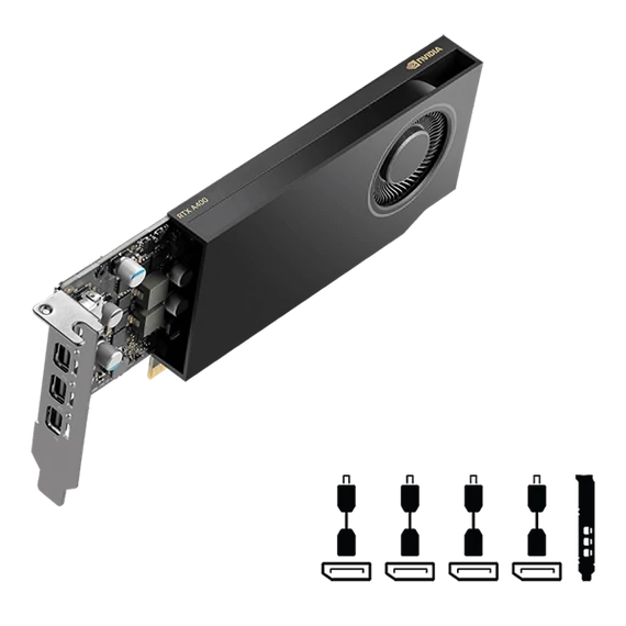 PNY Videokártya PCI-Ex16x nVIDIA Quadro RTX A400 4GB DDR6