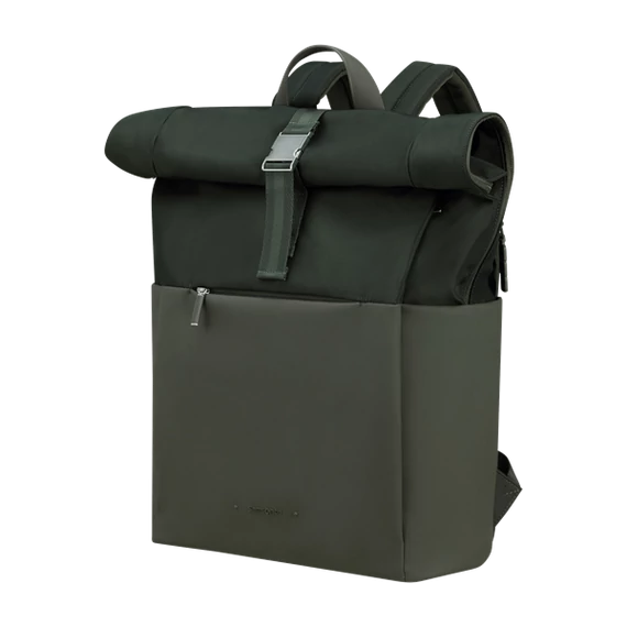 SAMSONITE Notebook hátizsák 151627-1339 4Pack LPT ROLLTOP BP 15.6" FOREST GREEN, Zöld