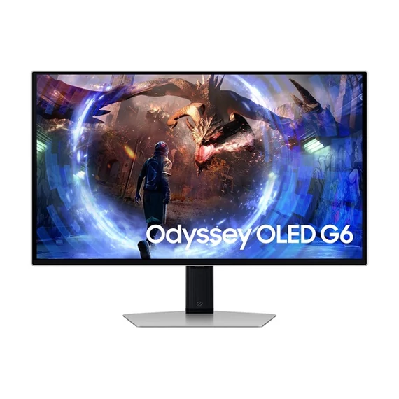 SAMSUNG Gaming 360Hz OLED monitor 27" G6, 2560x1440, 16:9, 250cd/m2, 0.03ms, HDMI/DisplayPort/USB,Pivot