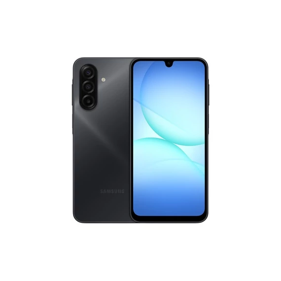 SAMSUNG Okostelefon Galaxy A17 LTE, Fekete, 128GB