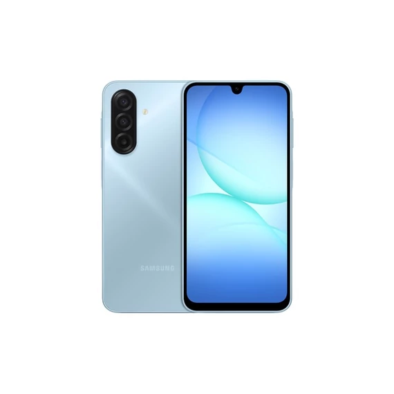 SAMSUNG Okostelefon Galaxy A17 LTE, Világoskék, 128GB