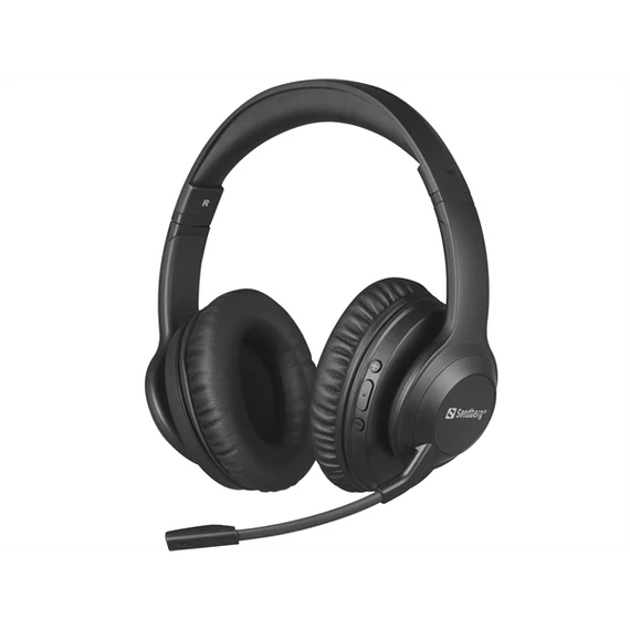 SANDBERG Headset mikrofonnal, Wireless Headset ANC+ENC Pro