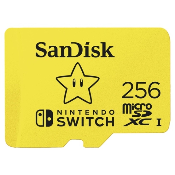 SANDISK 183573, microSDXC KÁRTYA NINTENDO SWITCH 256GB, 100MB/s, U3, C10, A1, UHS-1