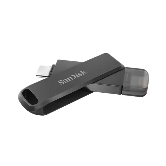 SANDISK 186554, iXPAND™ FLASH DRIVE LUXE 256GB, USB-C+LIGHTNING