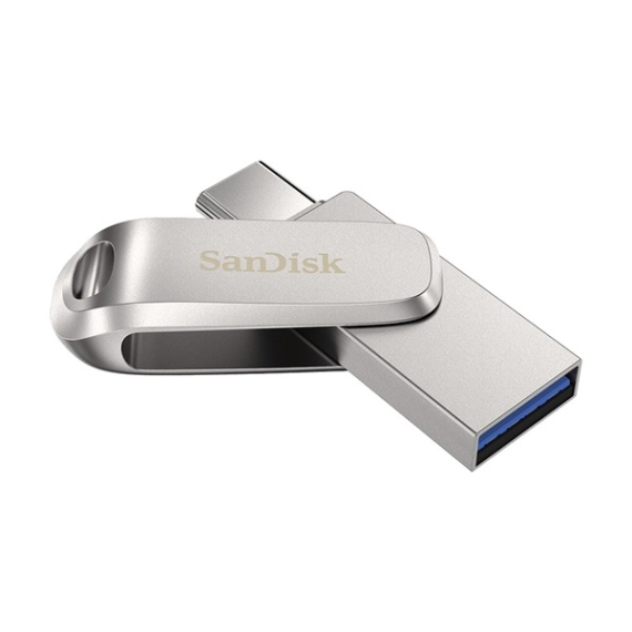 SANDISK Pendrive 186464, DUAL DRIVE LUXE, TYPE-C™, USB 3.1 Gen 1, 128GB, 150MB/S