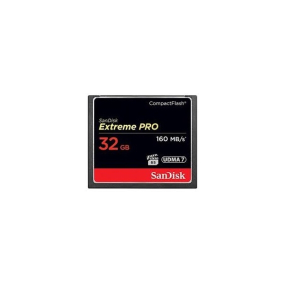 SANDISK Memóriakártya 123843, CF Extreme Pro kártya 32 GB, 160MB/sec.