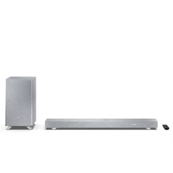 SHARP Q HT-SBW53121(SL) 3.1.2 Dolby Atmos / DTS:X Vezeték nélküli hangprojektor mélynyomóval, Ezüst
