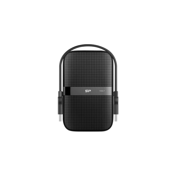 SILICON POWER 2.5" HDD USB 3.2 4TB Armor A60 ütésálló + vízálló, Fekete