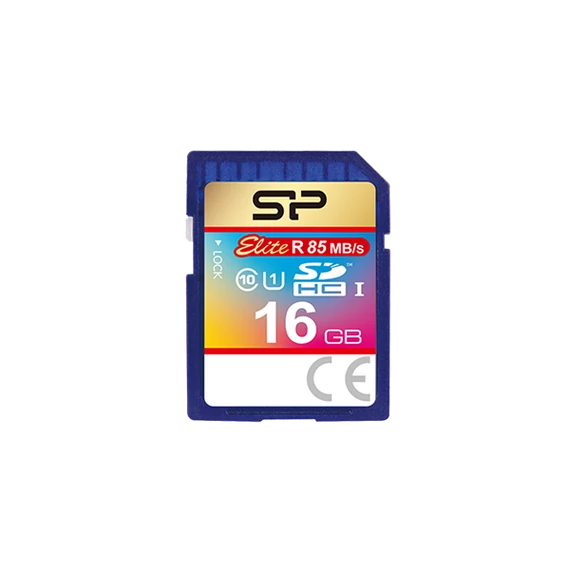 SILICON POWER Memóriakártya SDHC 16GB CL10 UHS-I