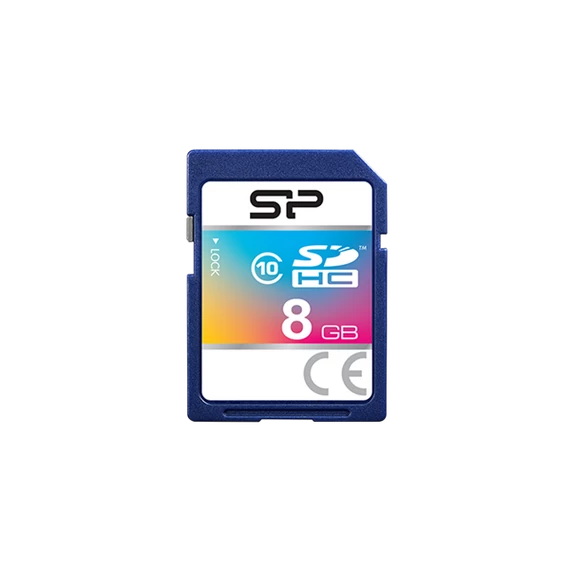 SILICON POWER Memóriakártya SDHC 8GB CL10