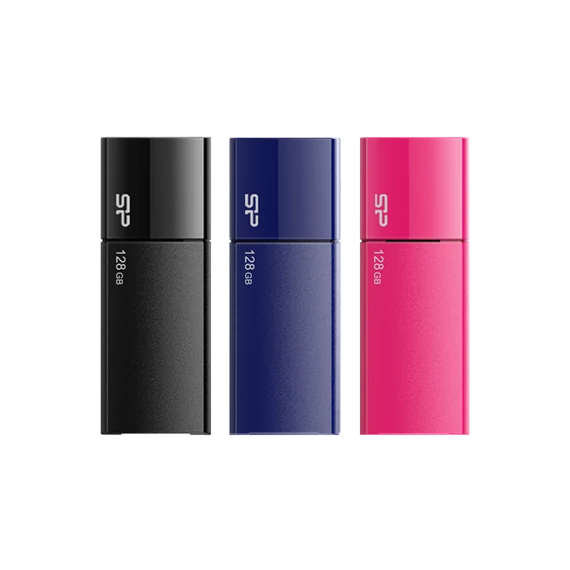 SILICON POWER Pendrive 64GB, Ultima - U05 USB 2.0, Fekete