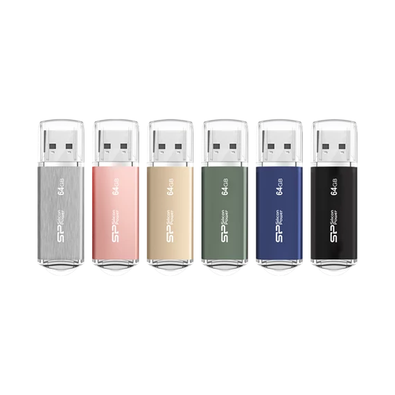 SILICON POWER Pendrive 8GB, Ultima II USB 2.0, Fekete