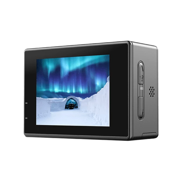 SJCAM Action Camera SJ4000 Dual Screen, WIFI, 16 MP, Black, 4K, vízálló tokkal, kettős képernyő, 4 videó + 4 fotófunkció