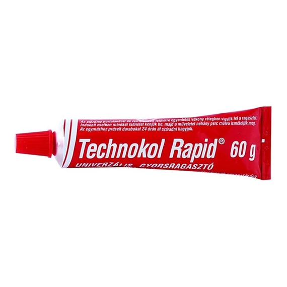 TECHNOKOL Ragasztó, folyékony, 60 g, TECHNOKOL "Rapid", piros