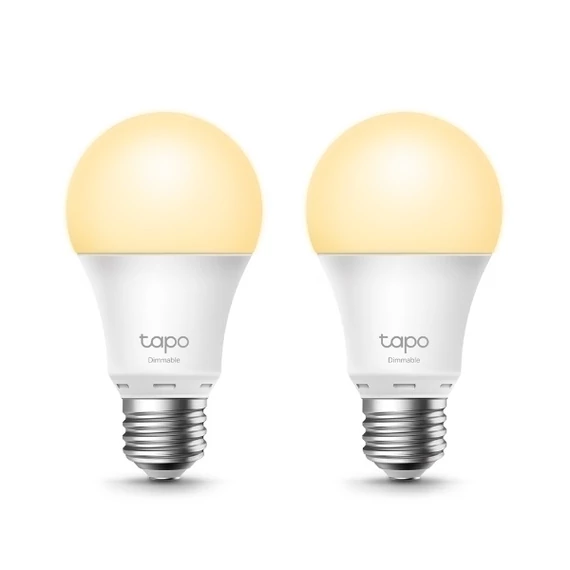 TP-LINK LED Izzó Wi-Fi-s E27, tompítható fénnyel, TAPO L510E(2-PACK)