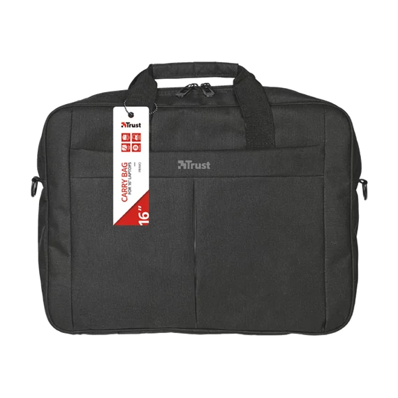 TRUST Notebook táska 21551 (Primo Carry Bag for 16" laptops - black)